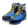 Mammut Hiking Boots Kento Pro High GTX (Mountain Boots with Crampon Compatibility, Waterproof) Blue/Titanium Grey Men